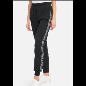 BEBE LOGO SIDE TAPING JOGGERS/ S